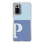 Slim Protection Case［ Original - initial two tone - P blue ］