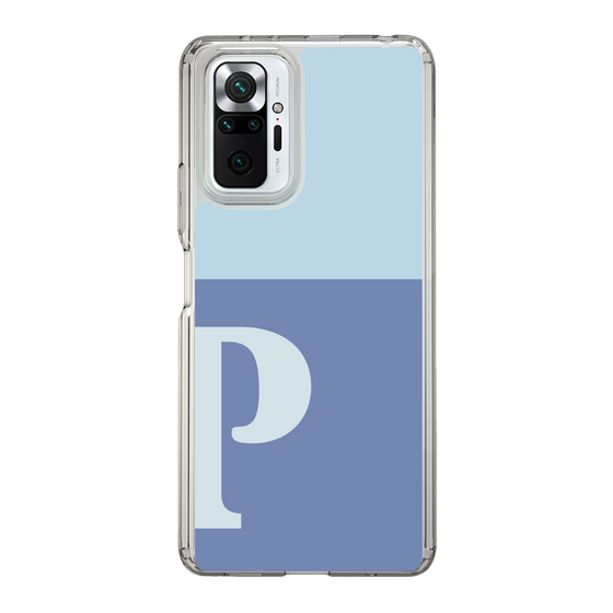 Slim Protection Case［ Original - initial two tone - P blue ］