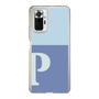 Slim Protection Case［ Original - initial two tone - P blue ］