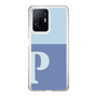 Slim Protection Case［ Original - initial two tone - P blue ］