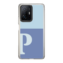 Slim Protection Case［ Original - initial two tone - P blue ］