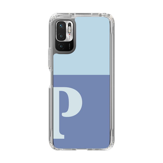 Slim Protection Case［ Original - initial two tone - P blue ］