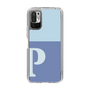 Slim Protection Case［ Original - initial two tone - P blue ］