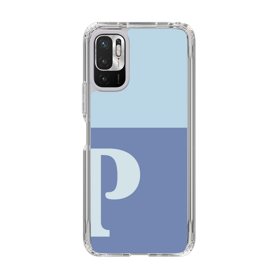 Slim Protection Case［ Original - initial two tone - P blue ］