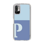 Slim Protection Case［ Original - initial two tone - P blue ］