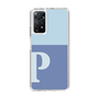 Slim Protection Case［ Original - initial two tone - P blue ］
