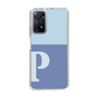 Slim Protection Case［ Original - initial two tone - P blue ］