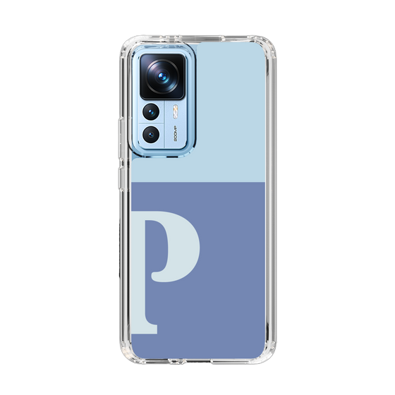 Slim Protection Case［ Original - initial two tone - P blue ］