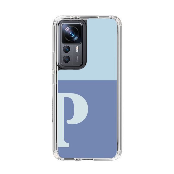 Slim Protection Case［ Original - initial two tone - P blue ］
