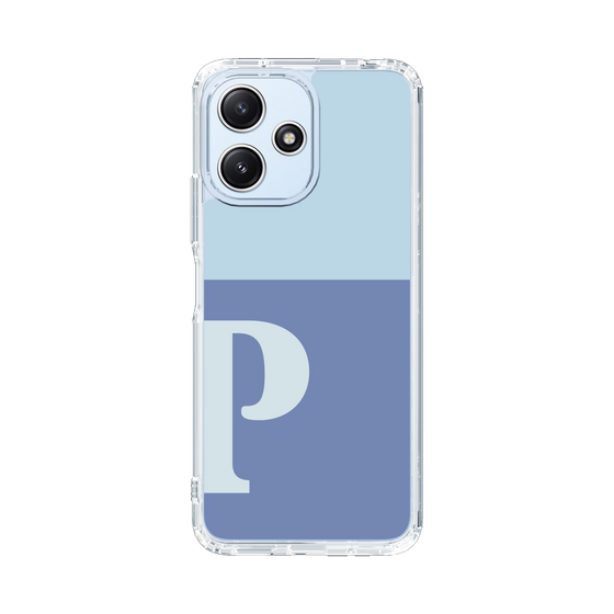 Slim Protection Case［ Original - initial two tone - P blue ］