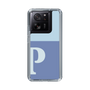 Slim Protection Case［ Original - initial two tone - P blue ］