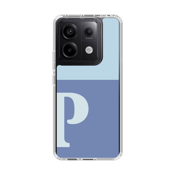 Slim Protection Case［ Original - initial two tone - P blue ］