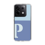 Slim Protection Case［ Original - initial two tone - P blue ］