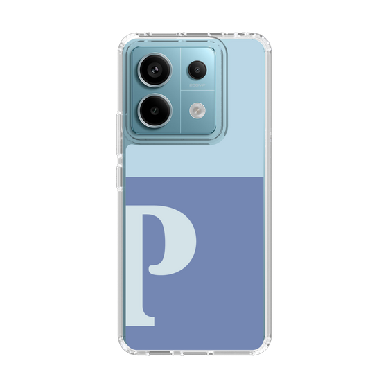 Slim Protection Case［ Original - initial two tone - P blue ］