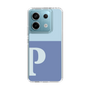 Slim Protection Case［ Original - initial two tone - P blue ］