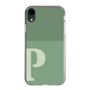 Slim Protection Case［ Original - initial two tone - P green ］