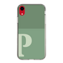 Slim Protection Case［ Original - initial two tone - P green ］