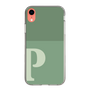 Slim Protection Case［ Original - initial two tone - P green ］