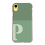 Slim Protection Case［ Original - initial two tone - P green ］