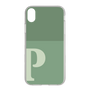 Slim Protection Case［ Original - initial two tone - P green ］
