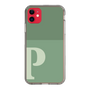 Slim Protection Case［ Original - initial two tone - P green ］