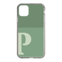 Slim Protection Case［ Original - initial two tone - P green ］