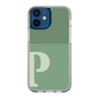 Slim Protection Case［ Original - initial two tone - P green ］