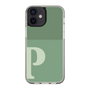 Slim Protection Case［ Original - initial two tone - P green ］