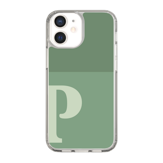 Slim Protection Case［ Original - initial two tone - P green ］