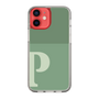 Slim Protection Case［ Original - initial two tone - P green ］