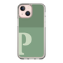Slim Protection Case［ Original - initial two tone - P green ］
