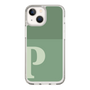Slim Protection Case［ Original - initial two tone - P green ］