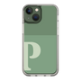 Slim Protection Case［ Original - initial two tone - P green ］
