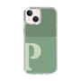 Slim Protection Case［ Original - initial two tone - P green ］