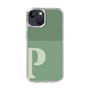 Slim Protection Case［ Original - initial two tone - P green ］
