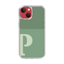 Slim Protection Case［ Original - initial two tone - P green ］
