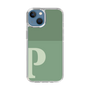 Slim Protection Case［ Original - initial two tone - P green ］