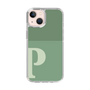 Slim Protection Case［ Original - initial two tone - P green ］
