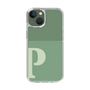 Slim Protection Case［ Original - initial two tone - P green ］