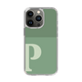 Slim Protection Case［ Original - initial two tone - P green ］