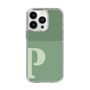 Slim Protection Case［ Original - initial two tone - P green ］