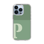 Slim Protection Case［ Original - initial two tone - P green ］