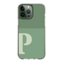 Slim Protection Case［ Original - initial two tone - P green ］