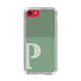Slim Protection Case［ Original - initial two tone - P green ］
