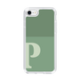 Slim Protection Case［ Original - initial two tone - P green ］