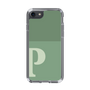 Slim Protection Case［ Original - initial two tone - P green ］