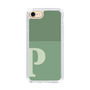 Slim Protection Case［ Original - initial two tone - P green ］