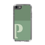 Slim Protection Case［ Original - initial two tone - P green ］