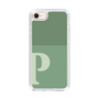 Slim Protection Case［ Original - initial two tone - P green ］