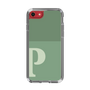 Slim Protection Case［ Original - initial two tone - P green ］
